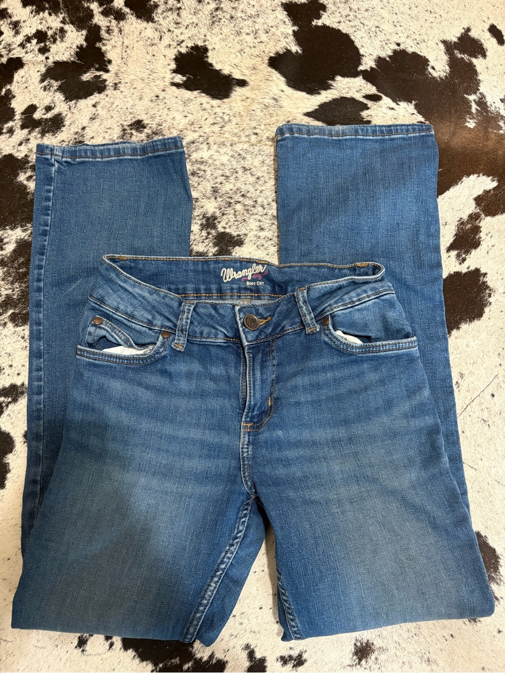 Wrangler Women's Medium Blue Boot Cut Jeans